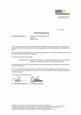 Haftpflichtversicherung